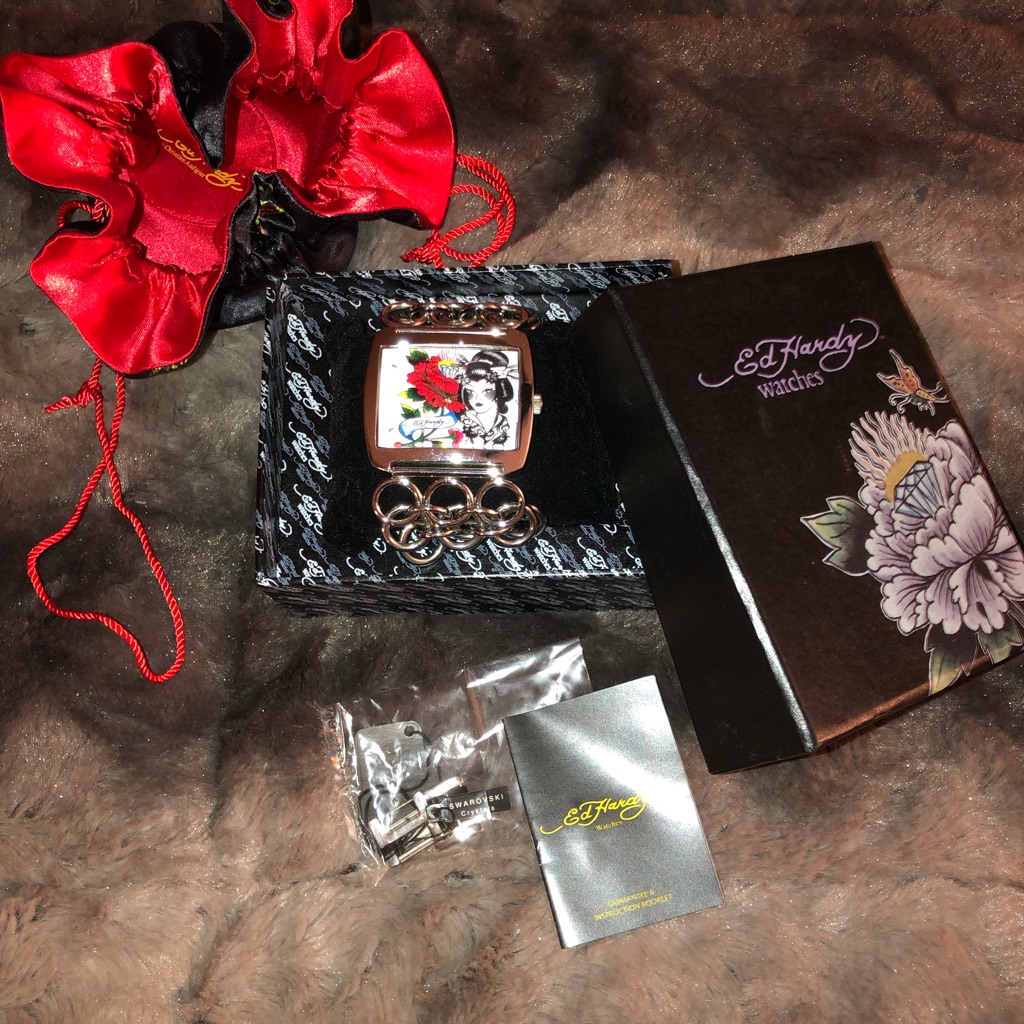 Ed Hardy Watch 55$